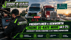 STRANDED IN DERATE MODE ON I-71? CONTACT HOOK-N-HAUL NOW!