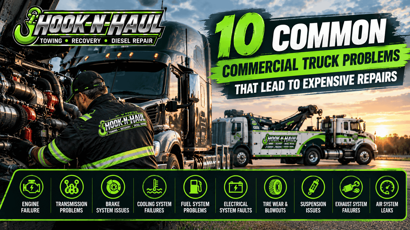 10 Common Commercial Truck Problems That Lead to Expensive Repairs